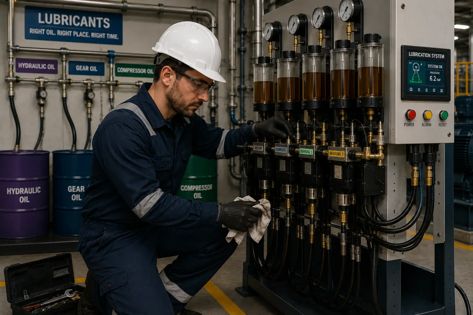Lubricants detail